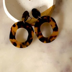 Tortoise Shell Earrings